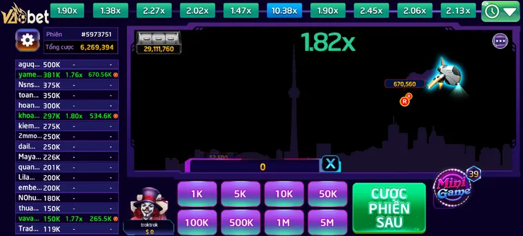 Game Nhanh Aviator Tại Vaobet Trải Nghiệm Đỉnh Cao Nhận Thưởng Tiền Tỷ Mỗi Ngày
