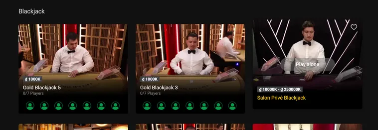 Cách chơi Blackjack tại VaoBet Săn Tiền Thưởng Khủng Đổi Đời Giàu Sang Ngay