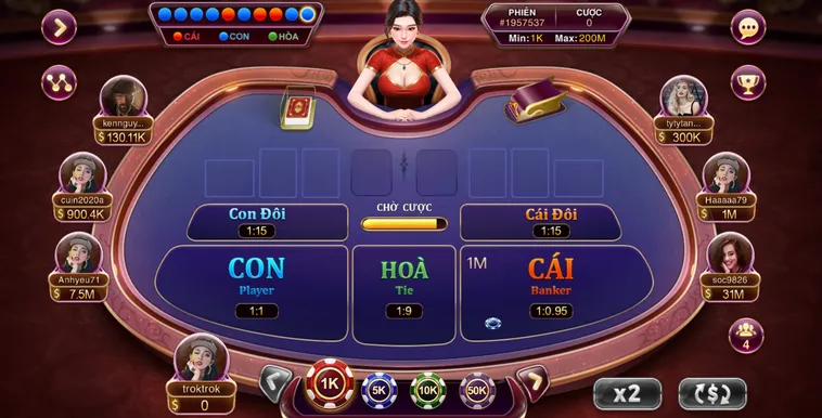 Table Game Baccarat Kim Tài Tại VaoBet Trải Nghiệm Sòng Bài Đẳng Cấp Thượng Lưu