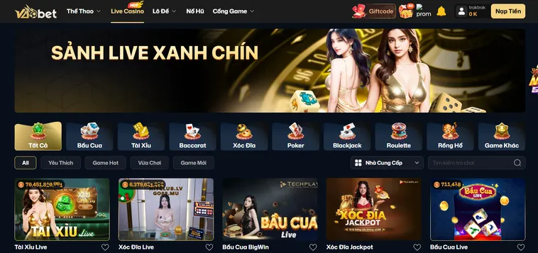 Hướng Dẫn Chi Tiết Cách Chơi Xanh Chín Live Tại VaoBet Thắng Lớn Mỗi Ngày