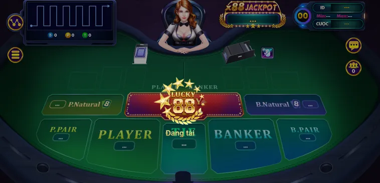 Nổ Hũ Baccarat Lucky 88 Tại VaoBet Trải Nghiệm Đỉnh Cao Với Phần Thưởng Lớn