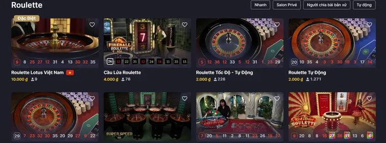 Cách chơi Roulette Live tại VaoBet Vòng Quay May Mắn Săn Tiền Thưởng Khủng