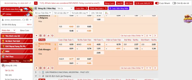 Trải Nghiệm Đỉnh Cao Thể Thao SABA Sports Tại Vaobet Bùng Nổ